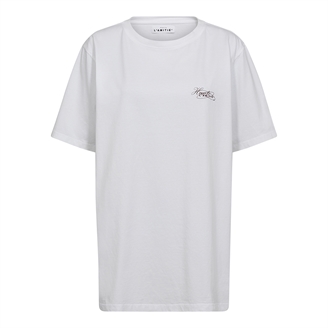 Haute L'Amitié Palm Town Loose Tee White
